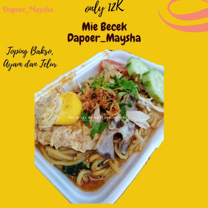 Mie Becek Dapoer Maysha