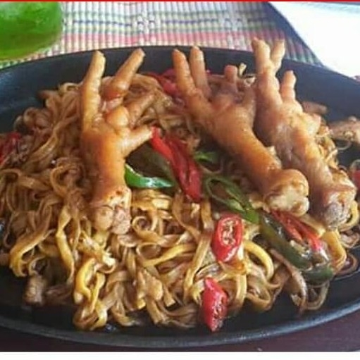 Mie Ceker Lada Hitam