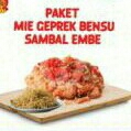 Mie Geprek Bensu Sambal Embe