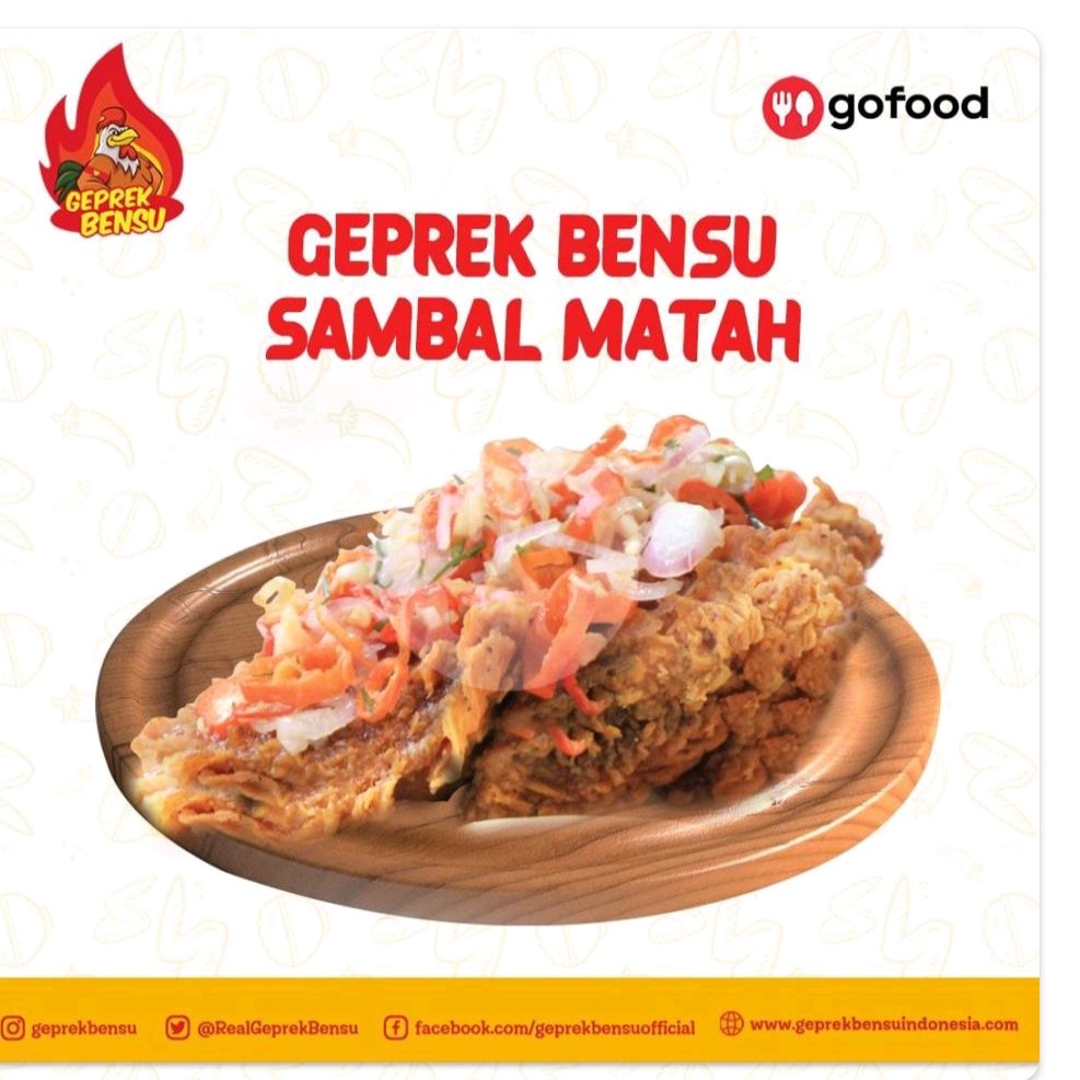 Mie Geprek Bensu Sambal Matah