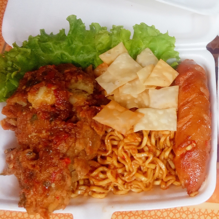 Mie Geprek Sosis 2