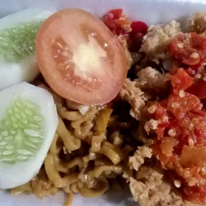 Mie Geprek Tanpa Tulang Jumbo