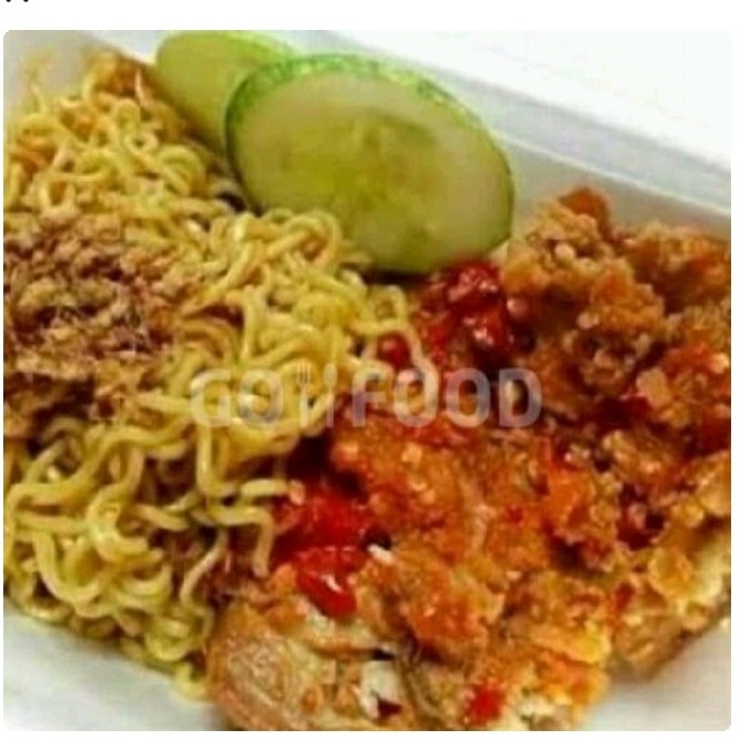 Mie Goreng Ayam Geprek