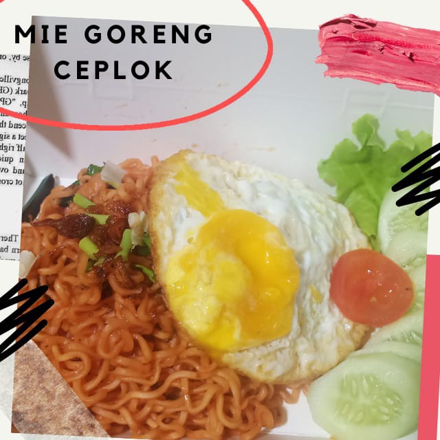 Mie Goreng Ceplok