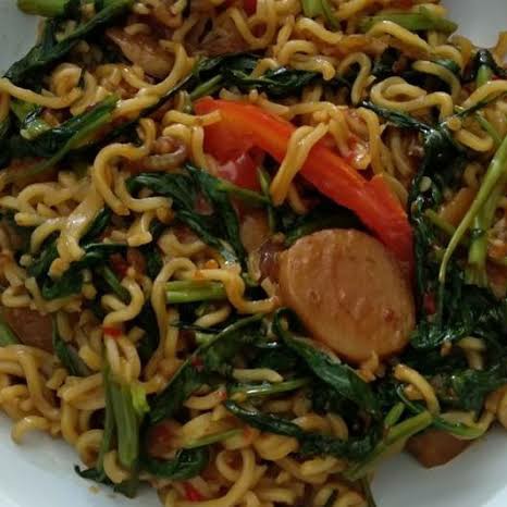 Mie Goreng Kangkung Belacan