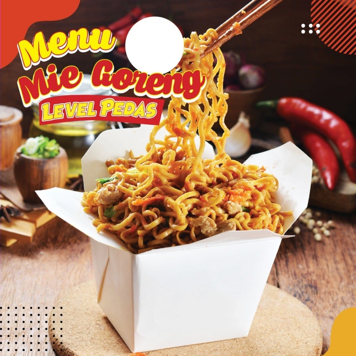 Mie Goreng Level Pedas