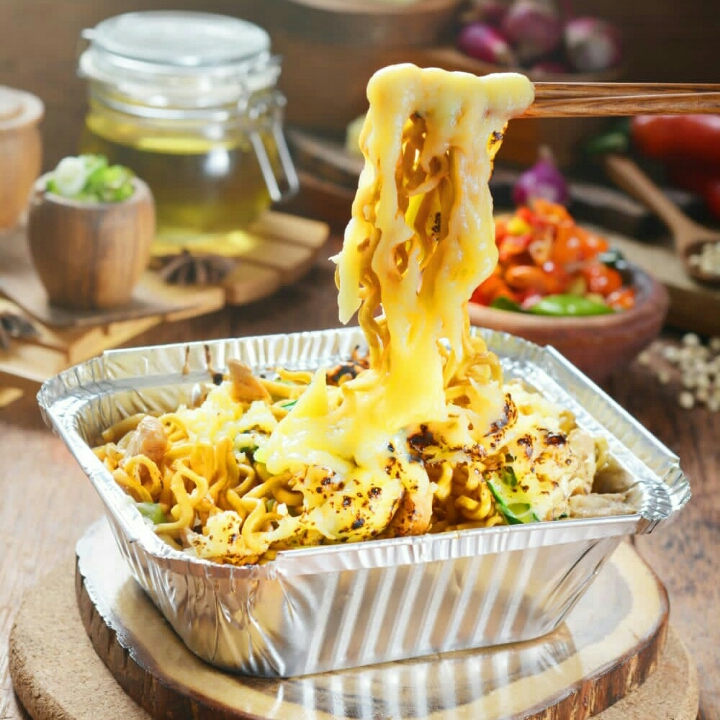 Mie Goreng Mozarella 