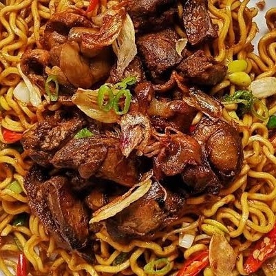 Mie Goreng Pakek Ati Empela