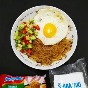 Mie Goreng Sambal Geprek sedap Telur