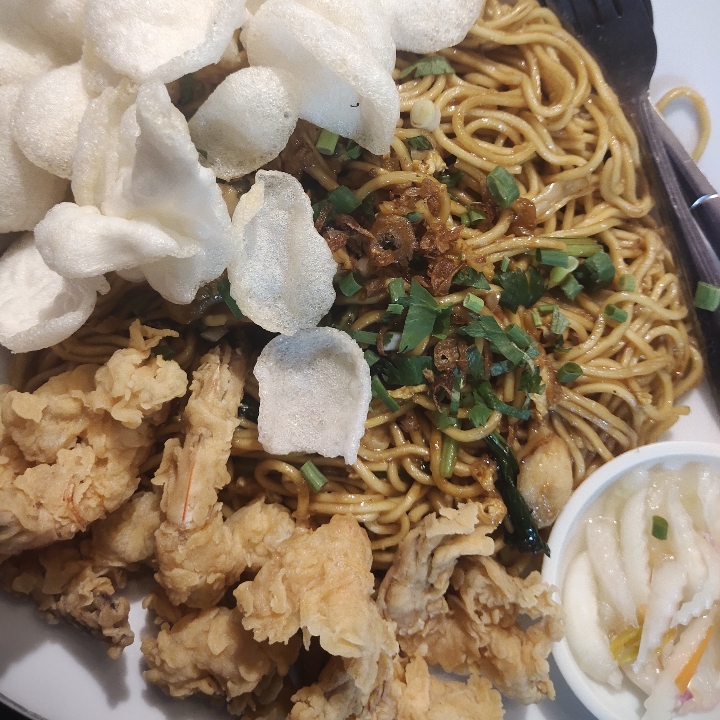 Mie Goreng Udang Crispy