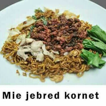 Mie Jebred Kornet