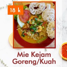 Mie Kejam Goreng Dan Kuah