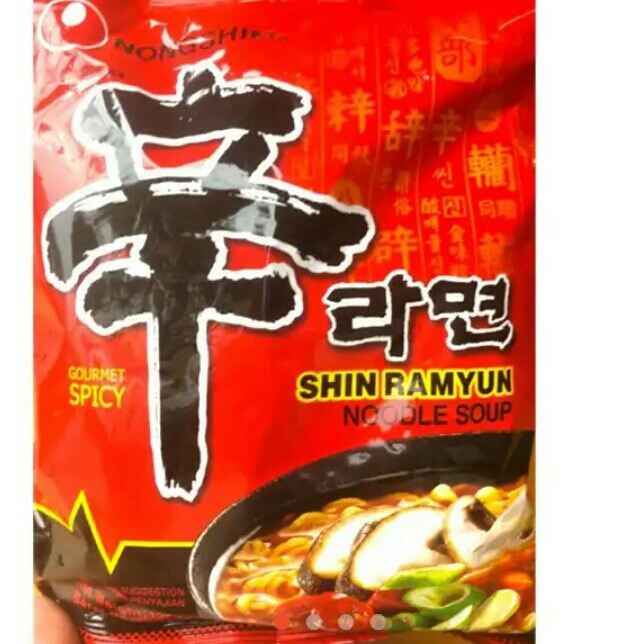 Mie Korea Kuah Prdas Shin Ramyun 120g