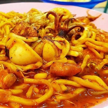 Mie Kuah Cumi 