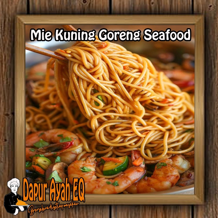 Mie Kuning Goreng Seafood