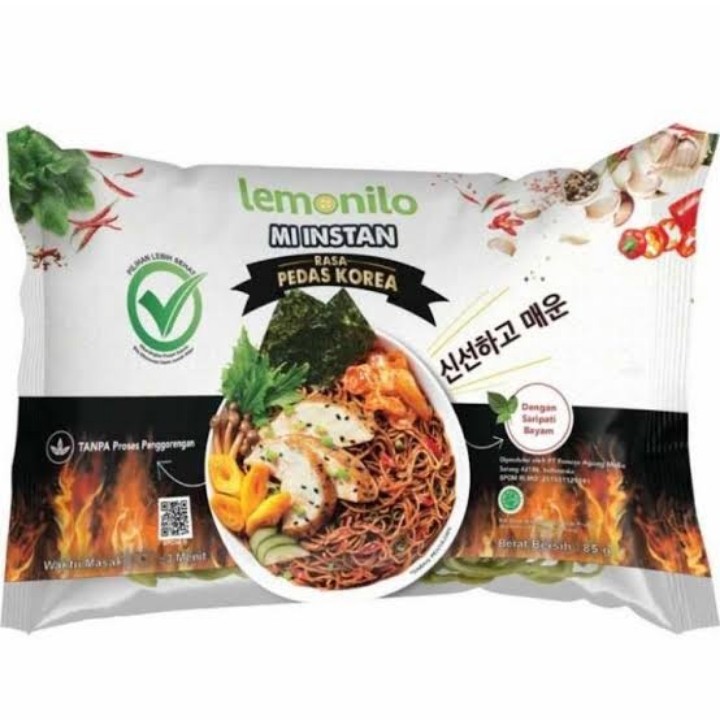 Mie Lemonilo Rasa Pedas Korea 85g