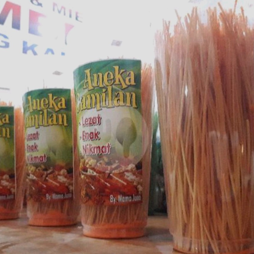 Mie Lidi Rasa Keju Kemasan Cup