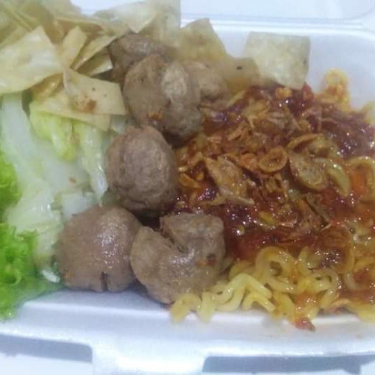 Mie Marem Toping Bakso