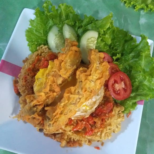 Mie Gerbang Nerako Toping Telor Ceker