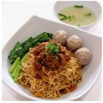 Mie Pangsit Dan Bakso