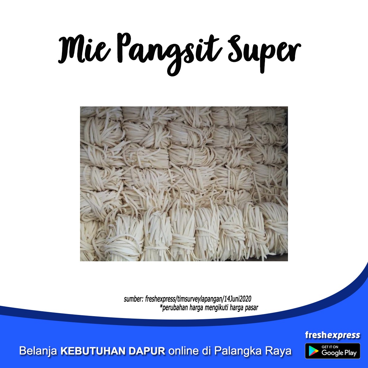 Mie Pangsit Super 1 Kg