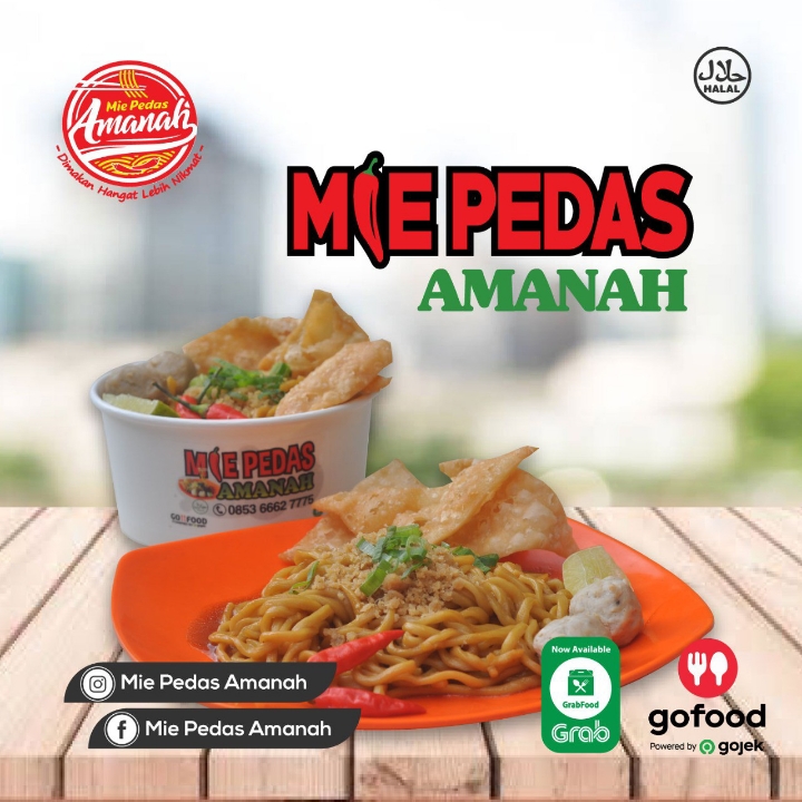 Mie Pedas Amanah