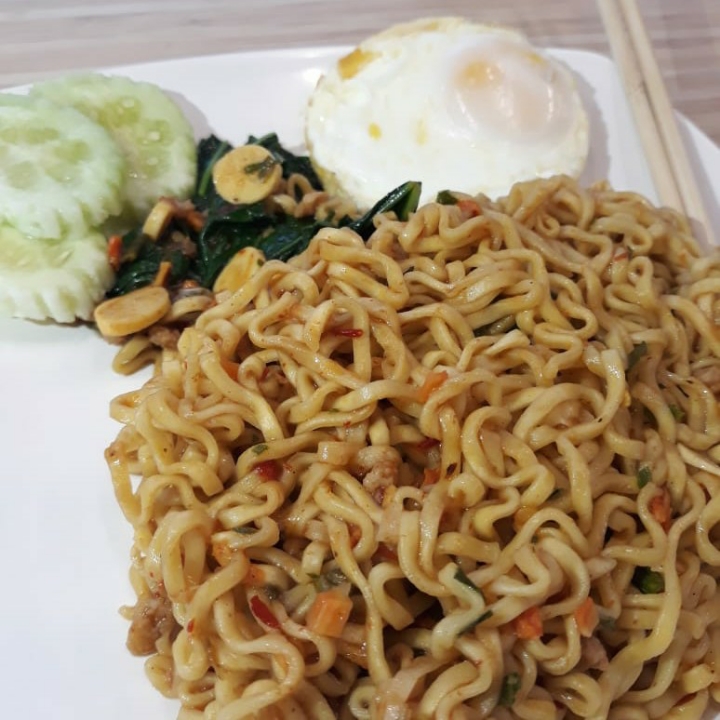 Mie Pedas Ijo Lvl 2