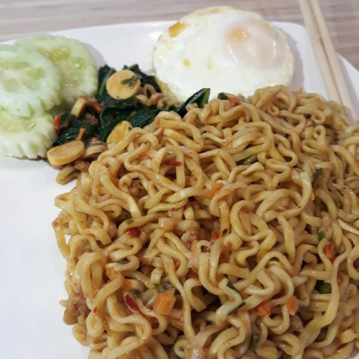 Mie Pedas Ijo Lvl 3