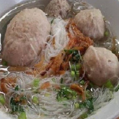 Mie Putih Bakso Bakso Besar