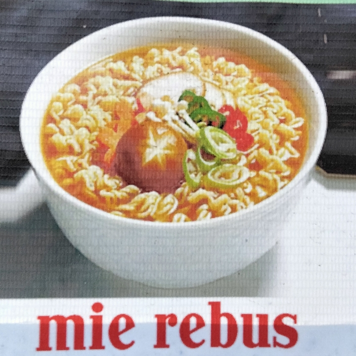 Mie Rebus Plus Telor