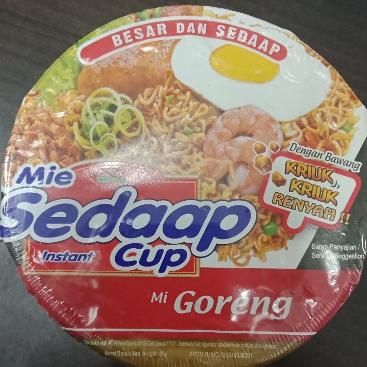 Mie Sedaap goreng kriuk kriuk renyah