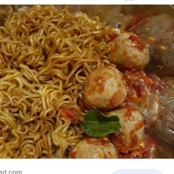 Mie Sedap Goreng Pake Bakso