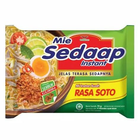 Mie Sedap Instan Rasa SOTO