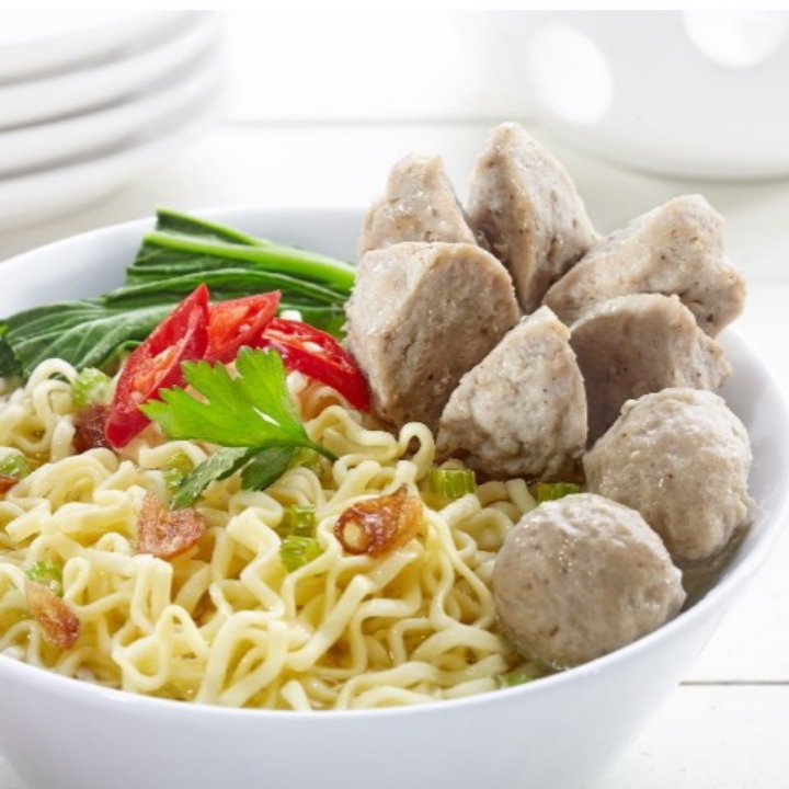 Mie Sedap Kari Spesial Pake Bakso