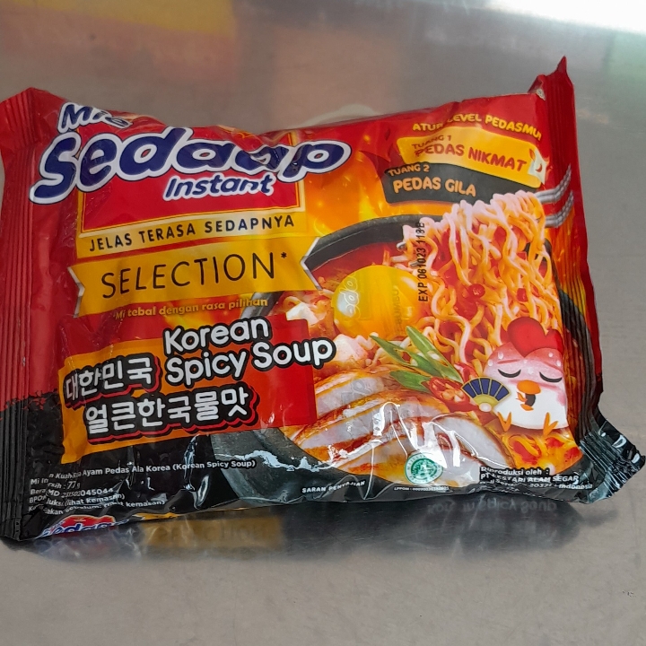 Mie Sedap Selection Korean Spicy Soup