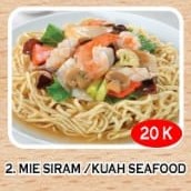 Mie Siram  Kuah Seafood