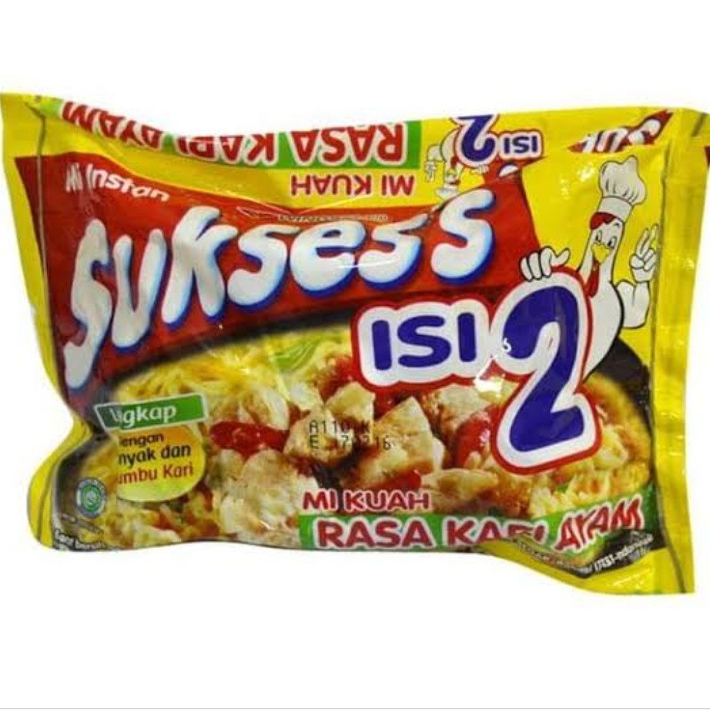 Mie Sukses Isi 2 Rasa Kari Ayam