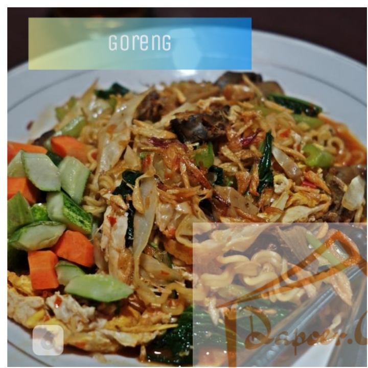 Mie Tektek Goreng