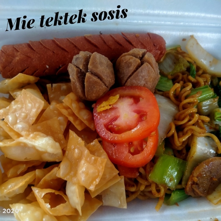 Mie Tektek Sosis