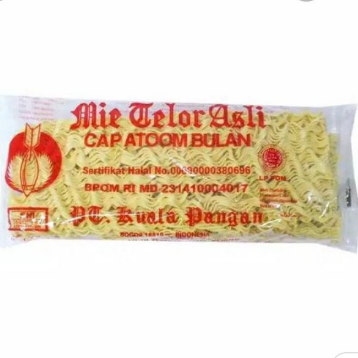 Mie Telor Asli Cap Atom Bulan