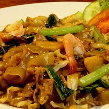 Mie Tiaw Telur Dadar