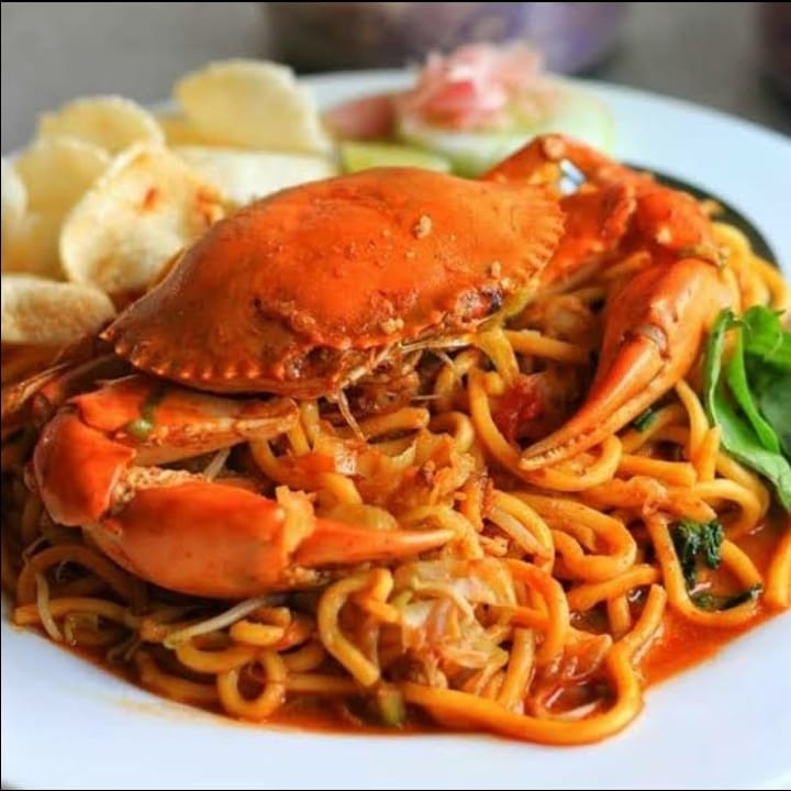 Mie aceh kepiting special