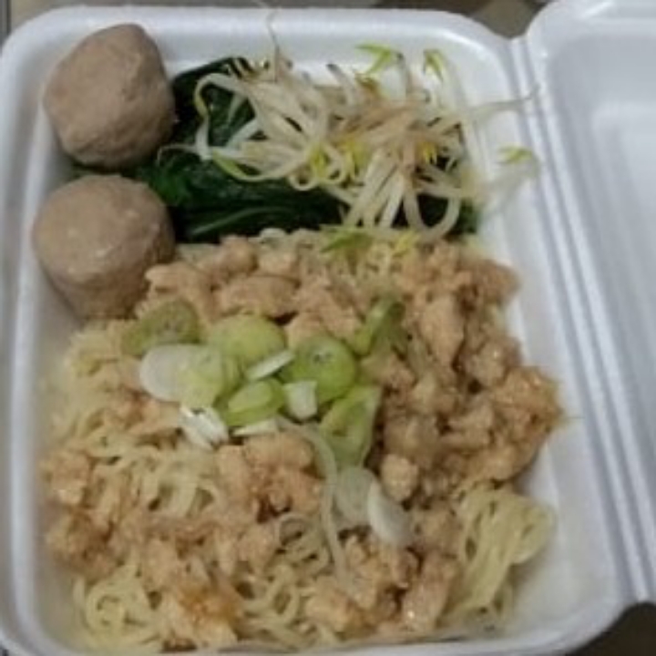 Mie ayam bakso