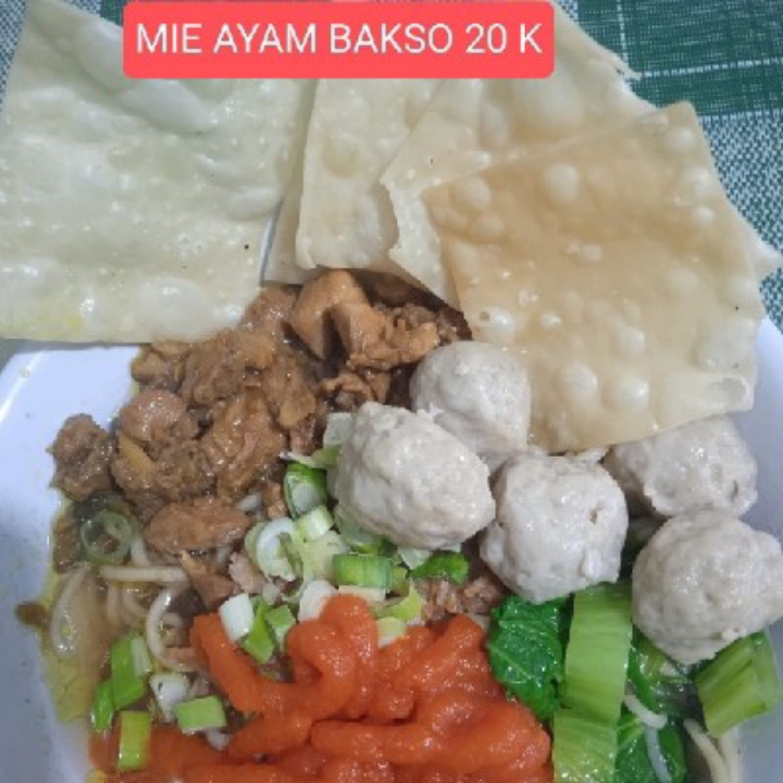 Mie ayam bakso