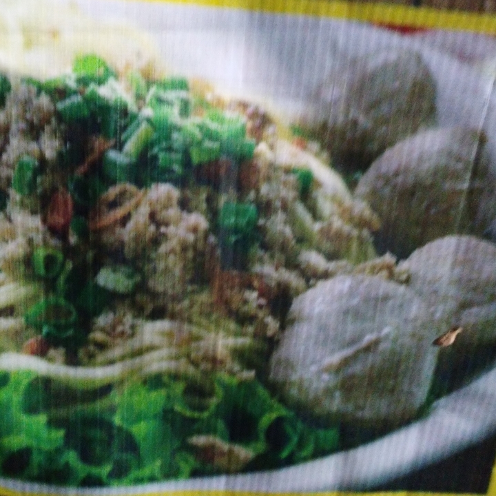 Mie bakso pangsit