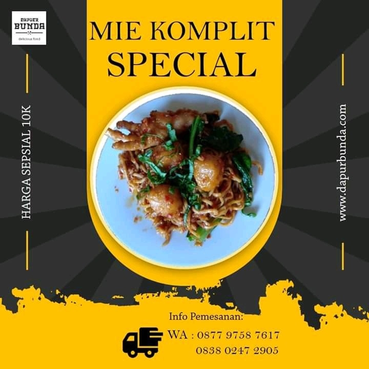 Mie komplit 