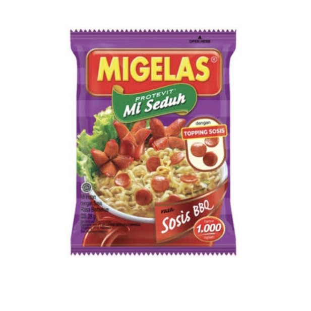 Migelas Protevit Rasa Sosis Bbq 28g