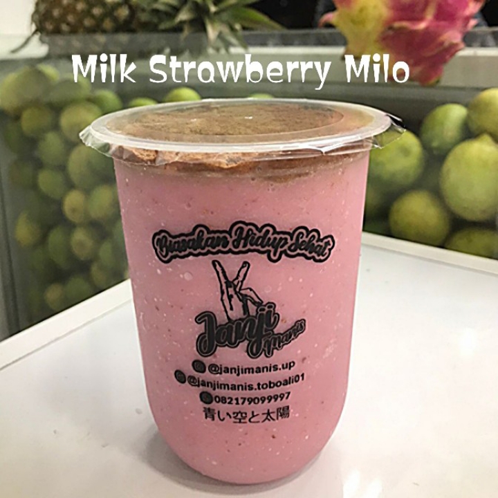 Milk Strawberry