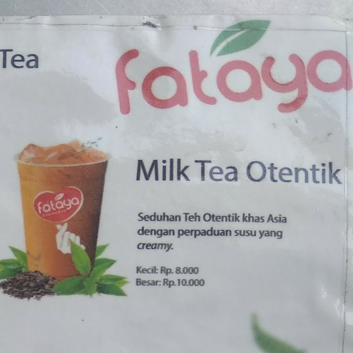 Milk Tea OTENTIK