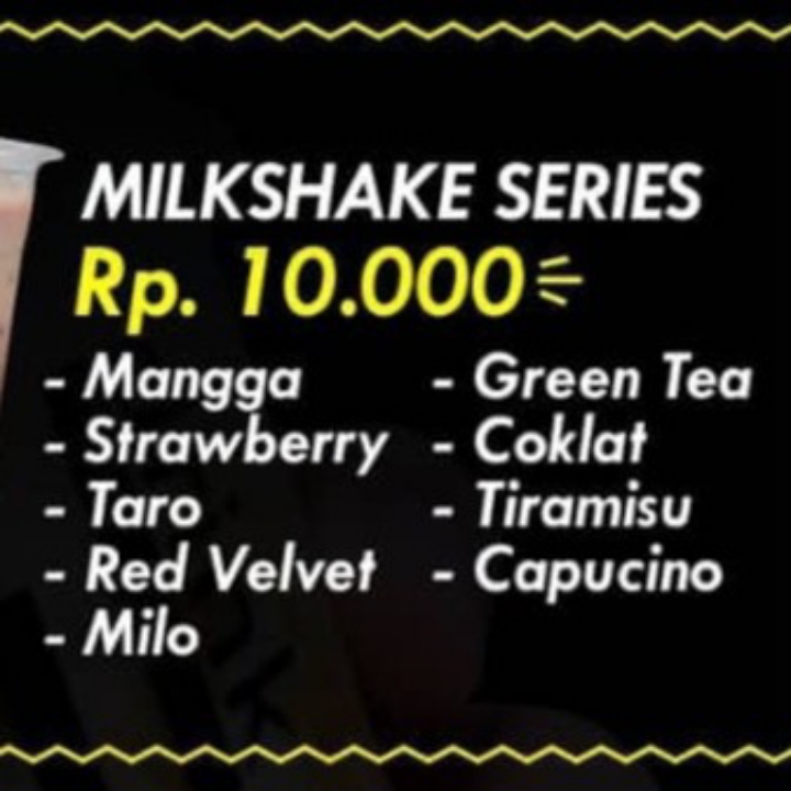 Milkshake Series Tiramisu